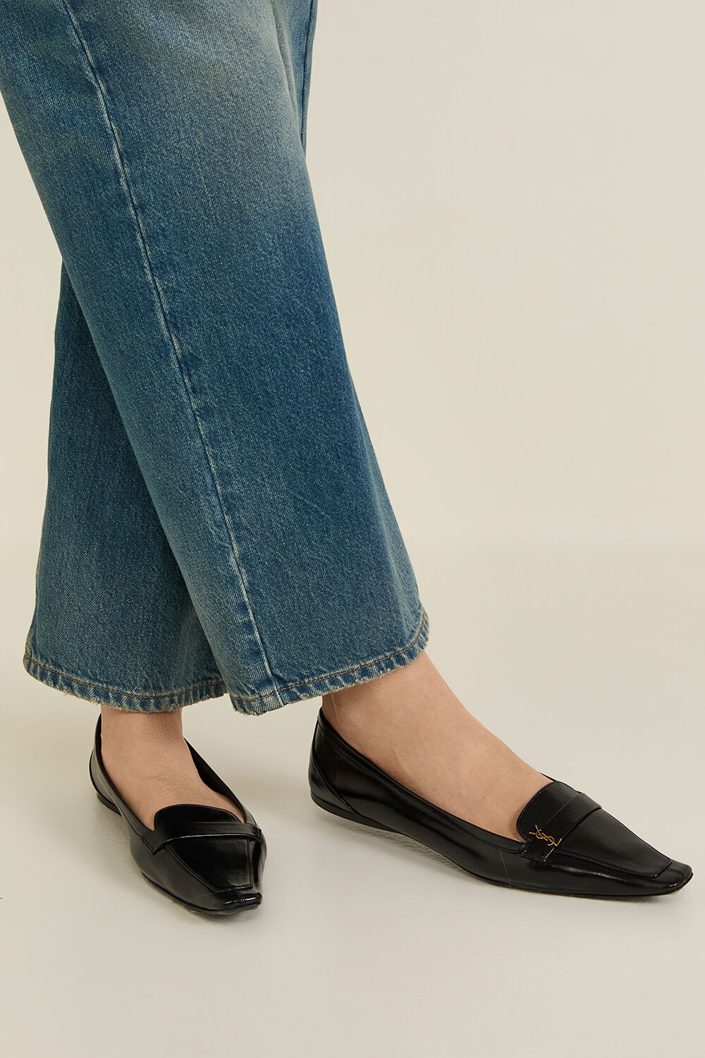 SAINT LAURENT נעלי בלרינה