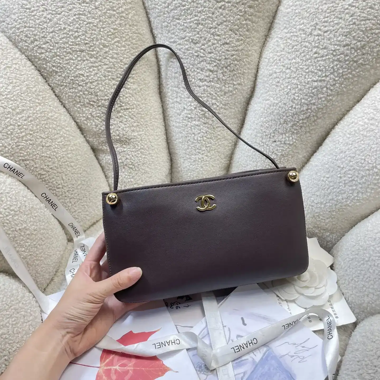 Chanel Calfskin Shoulder Bag product photo from LabelPicks