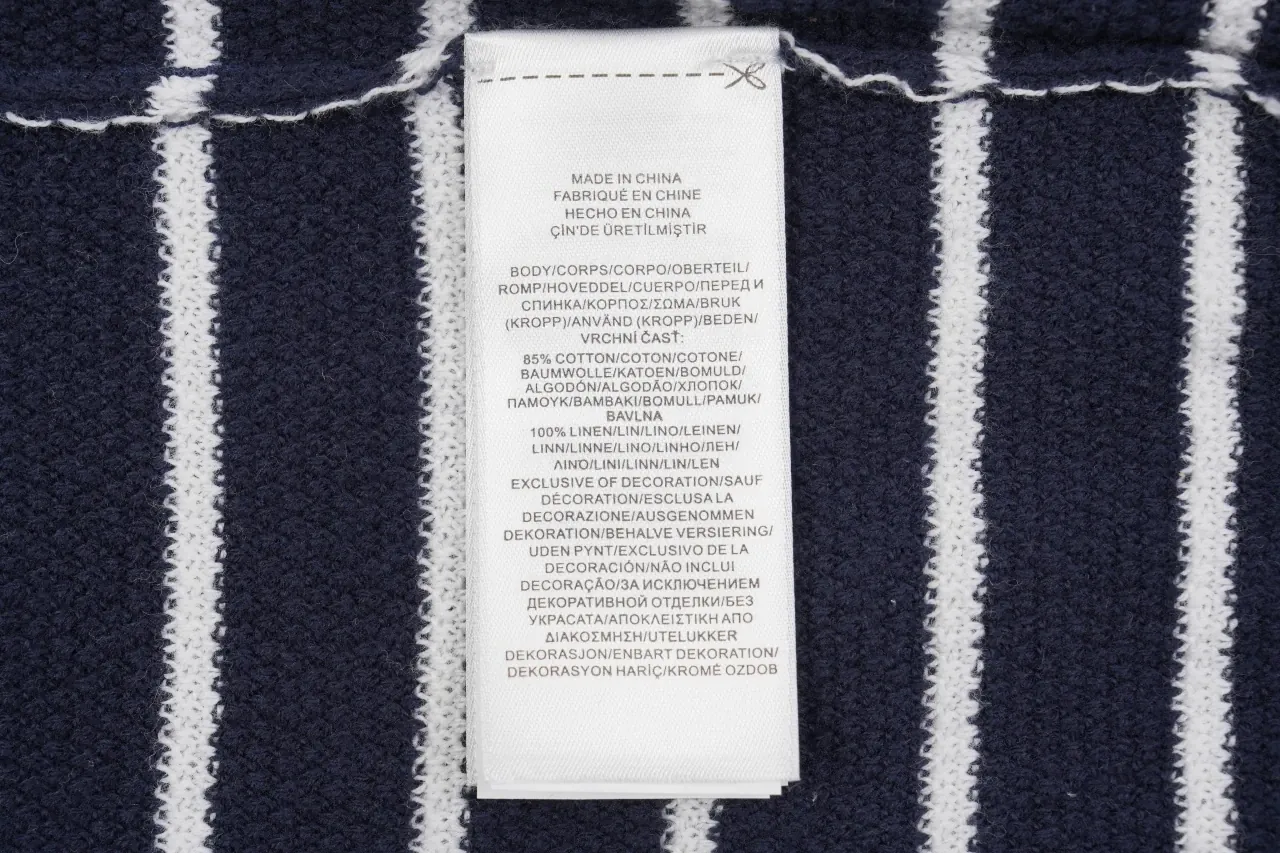 Ralph Lauren Navy Stripe Pony Embroidered Linen Polo Shirt product photo from LabelPicks