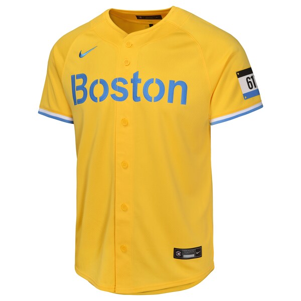 Trevor Story Boston Red Sox Nike Youth City Connect Limited Player Jersey - Gold