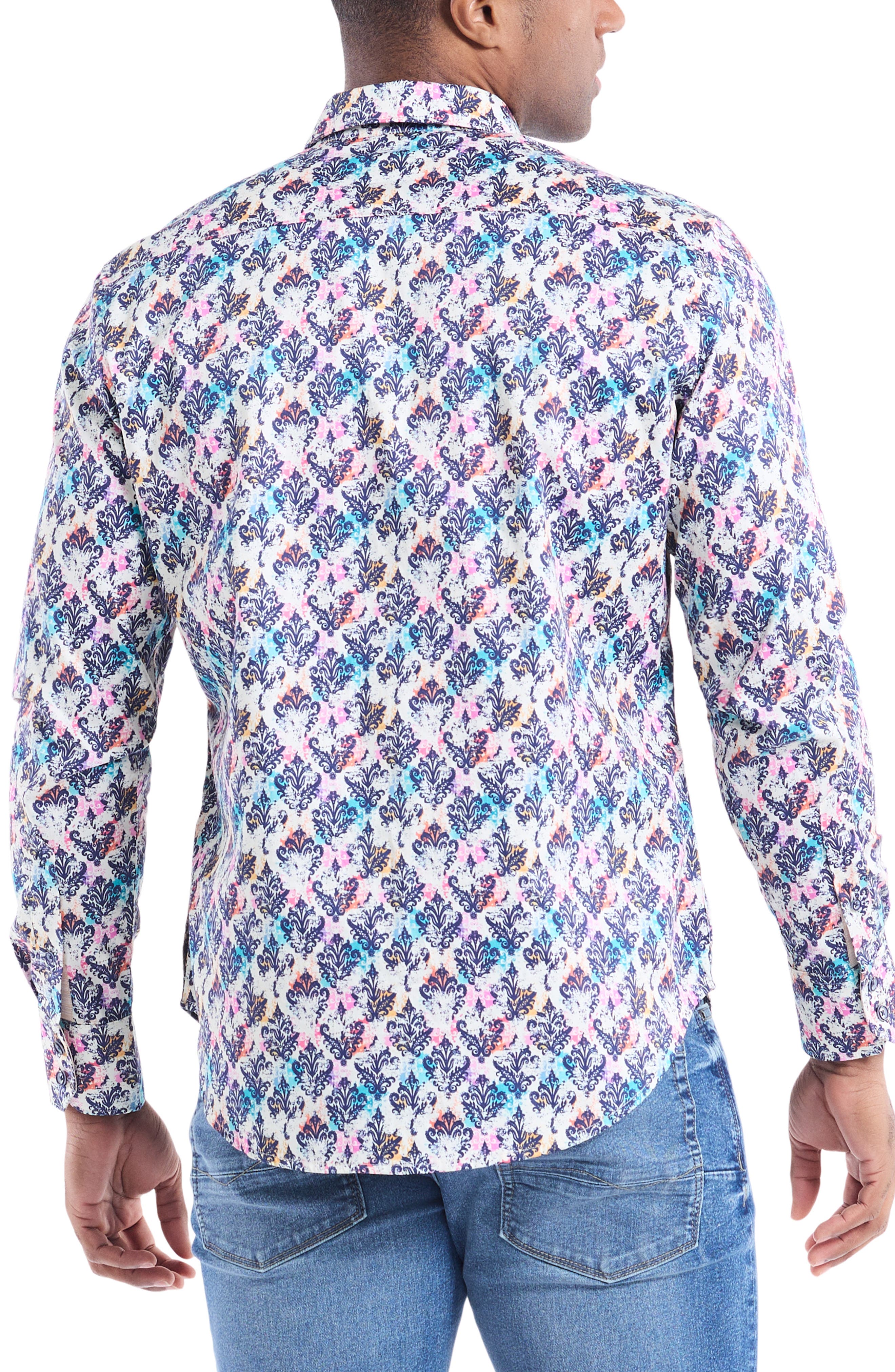 Robert Graham Cobram Long Sleeve Cotton Button-Shirt