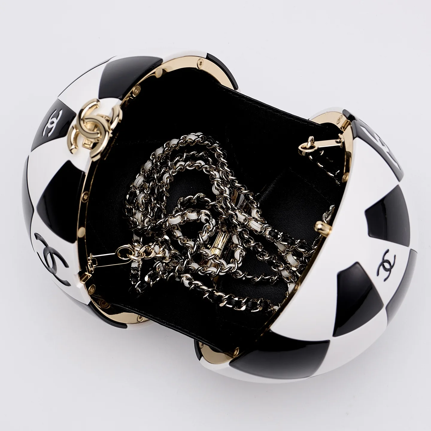 Chanel Pink Lambskin Evening Bag product photo from LabelPicks