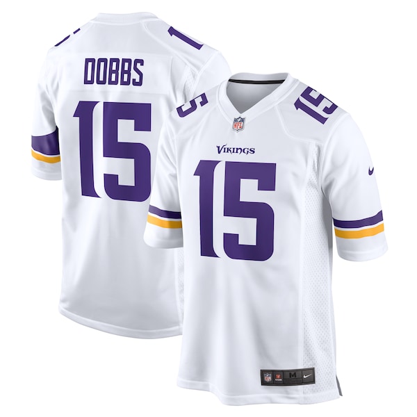 Joshua Dobbs Minnesota Vikings Nike Game Jersey - White