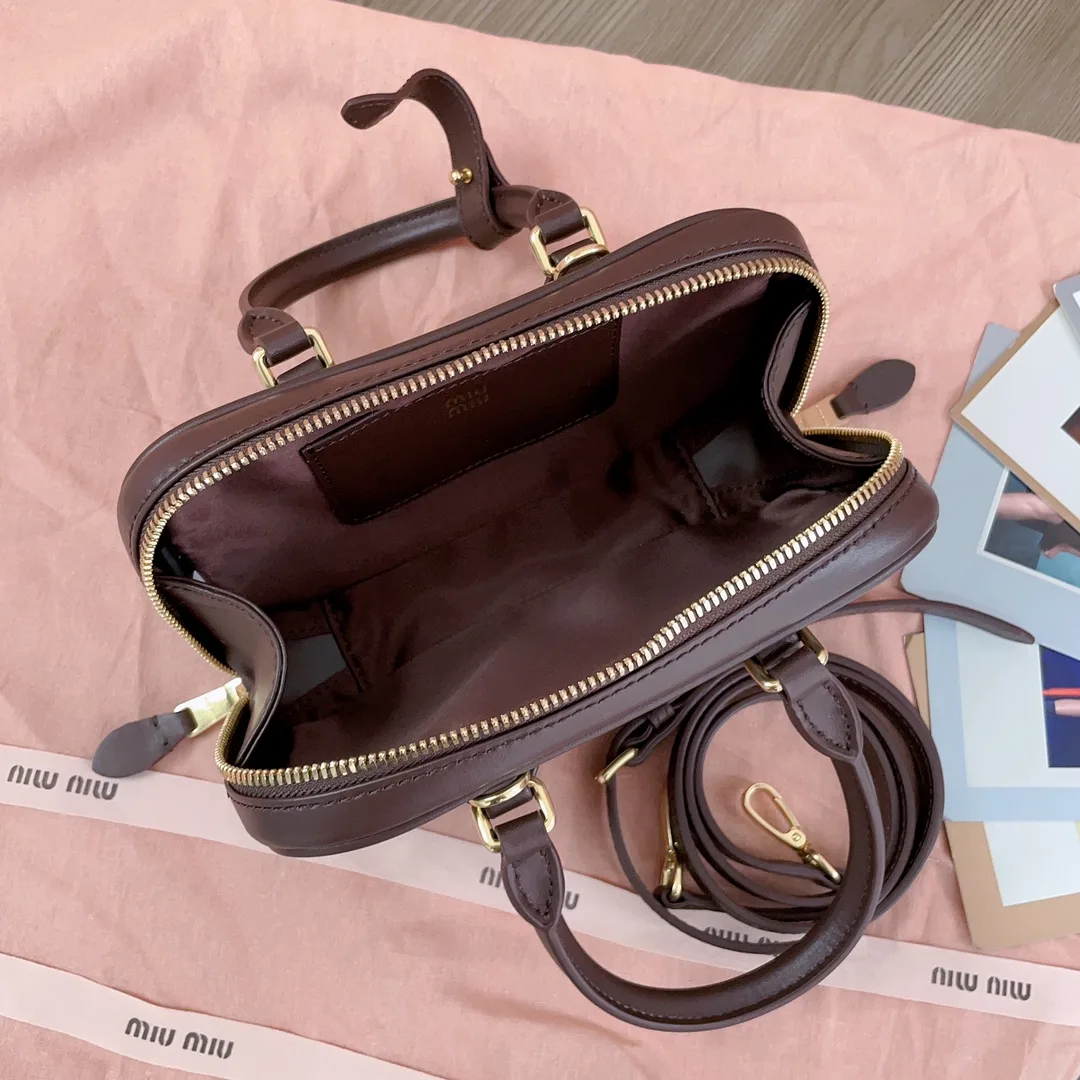 Miu Miu Satin Arcadie Top Handle Bag product photo from LabelPicks