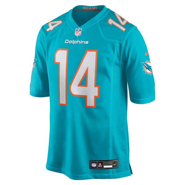 Quinn Ewers Miami Dolphins Nike Team Game Jersey -  Aqua