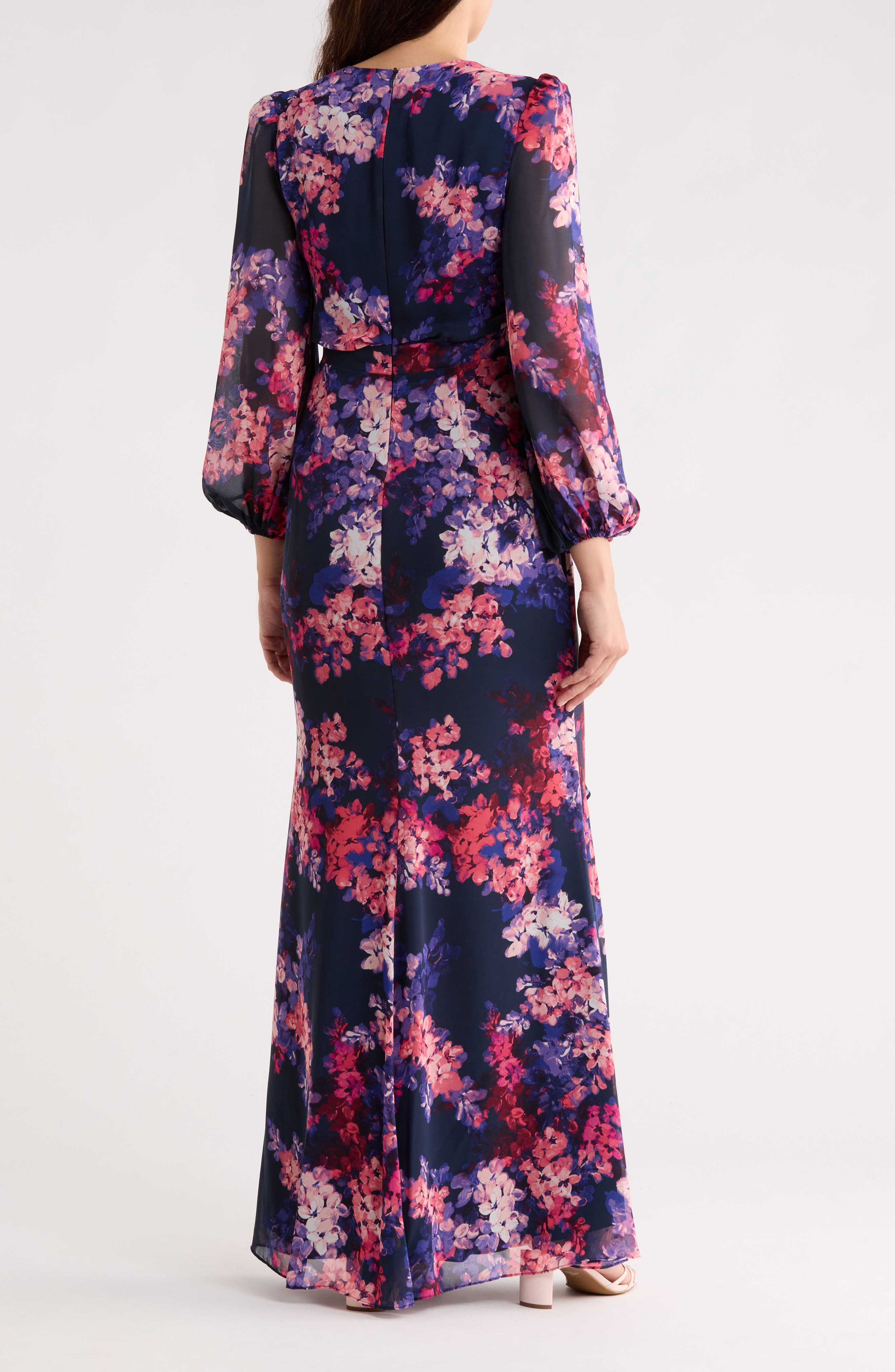 Eliza J Long Sleeve Maxi Dress
