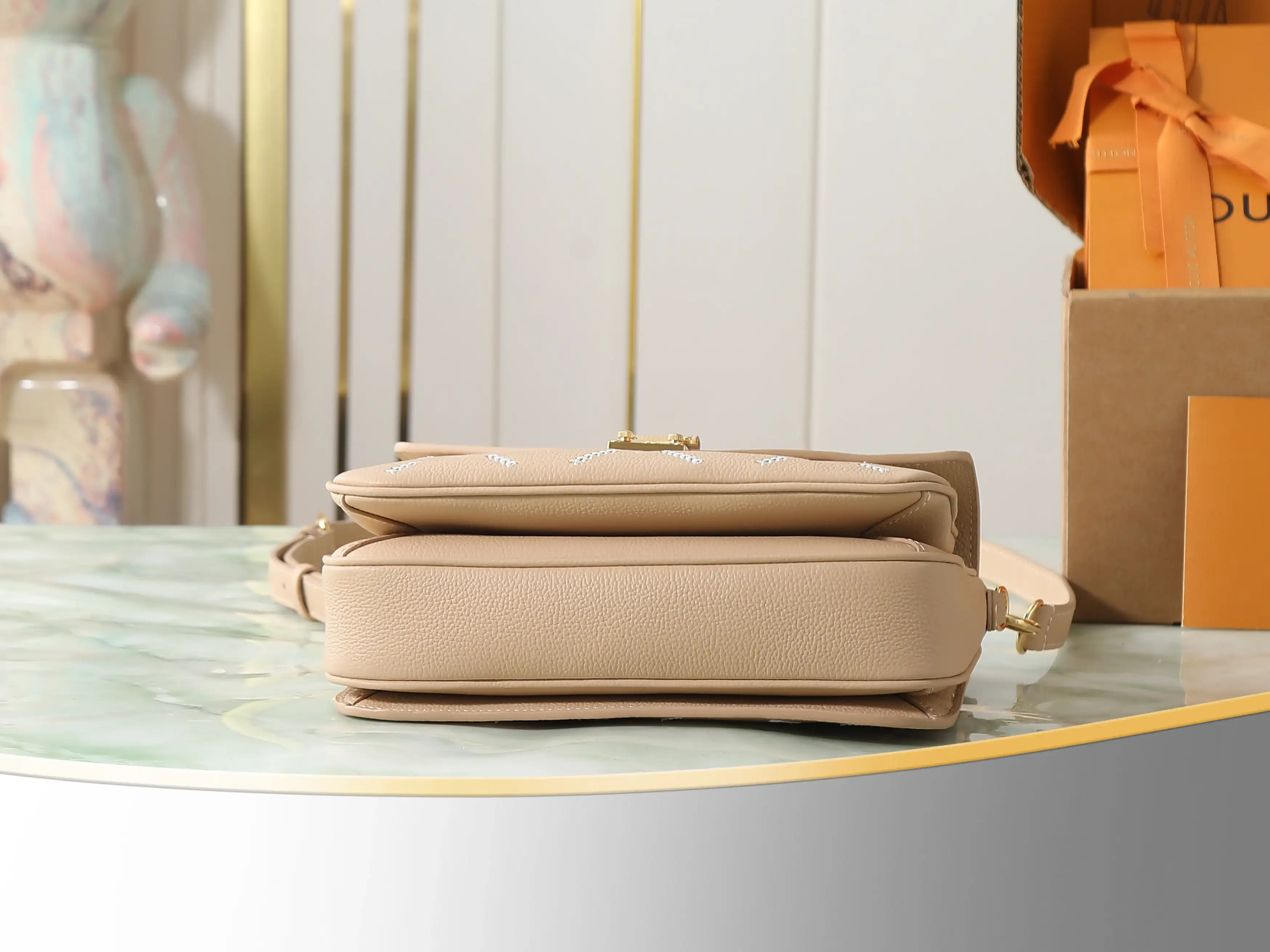 Louis Vuitton Brown Pochette Crossbody Bag product photo from LabelPicks