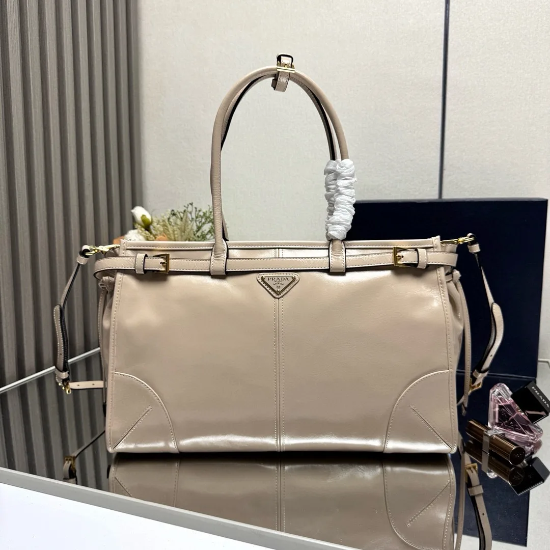Prada Polished Top Handle Bag product photo from LabelPicks