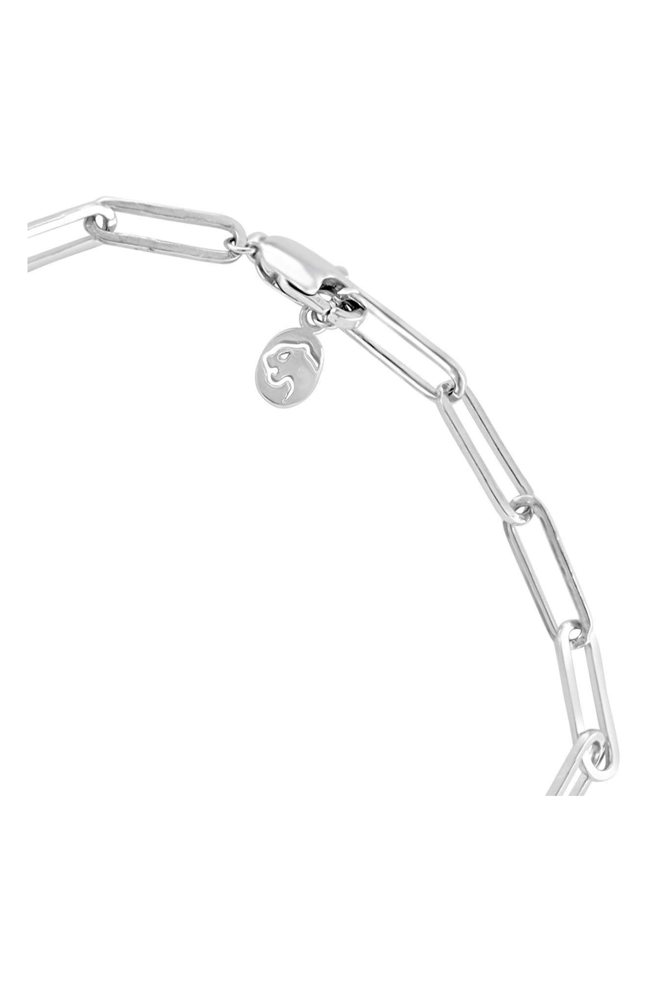 EFFY Sterling Silver Diamond Open Heart Bracelet - 0.11 ctw.