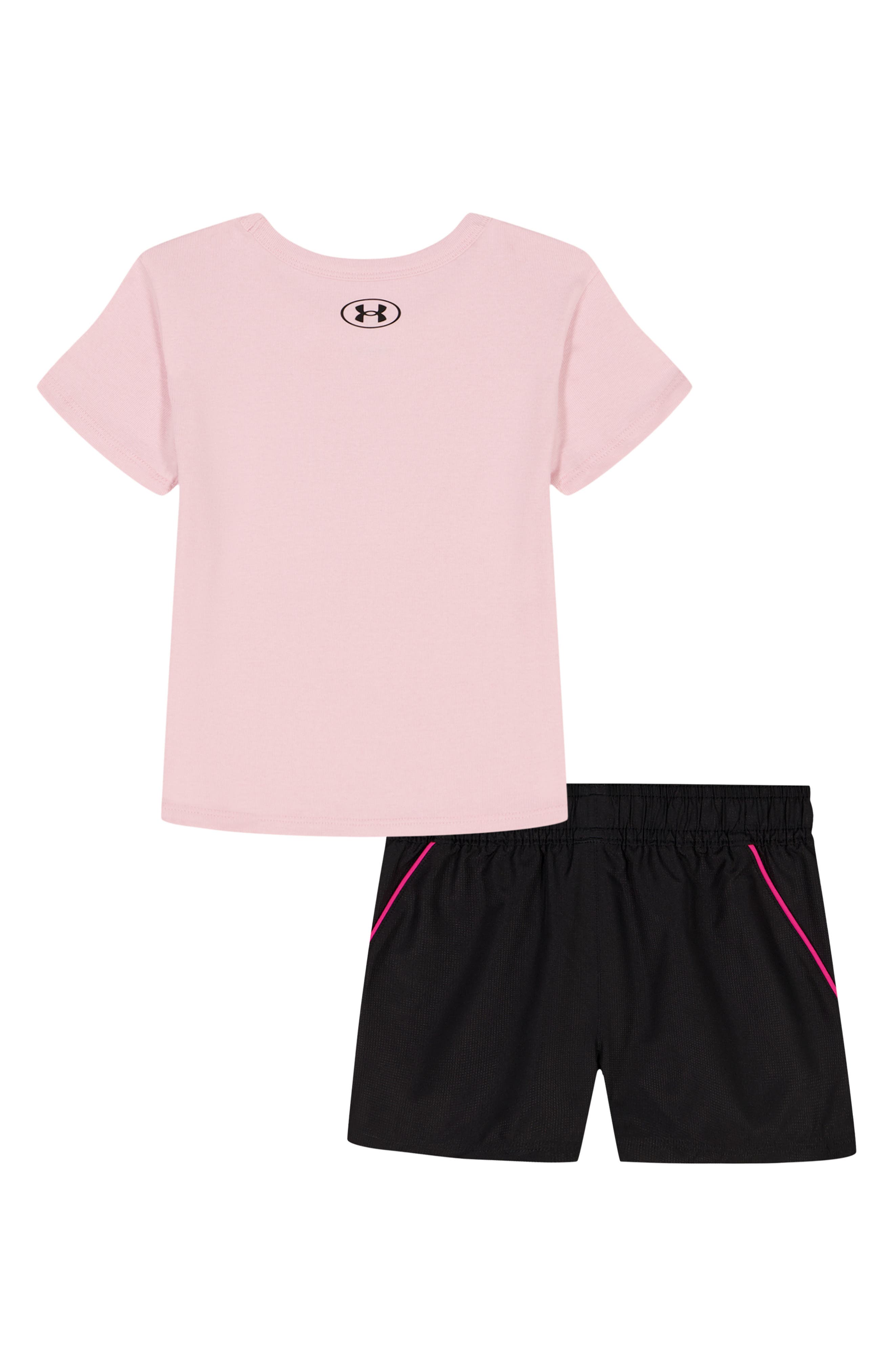 Under Armour Kids' Graphic T-Shirt & Tech Woven Shorts Set