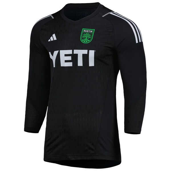 Austin FC adidas 2024 Goalkeeper Long Sleeve Replica Jersey - Black