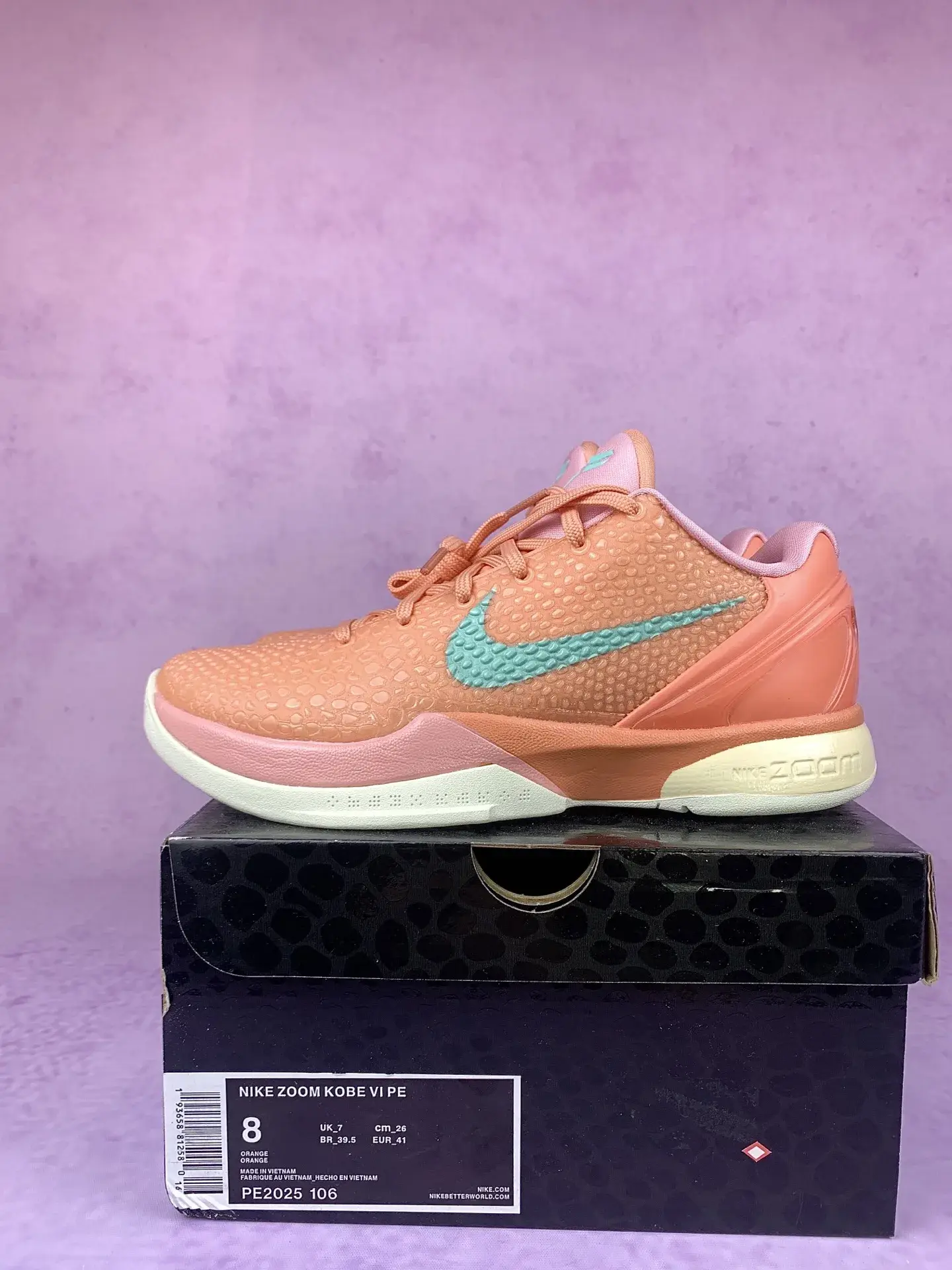 Kobe 6 Protro PE 'Sunset Orange' Basketball Shoes product photo from LabelPicks