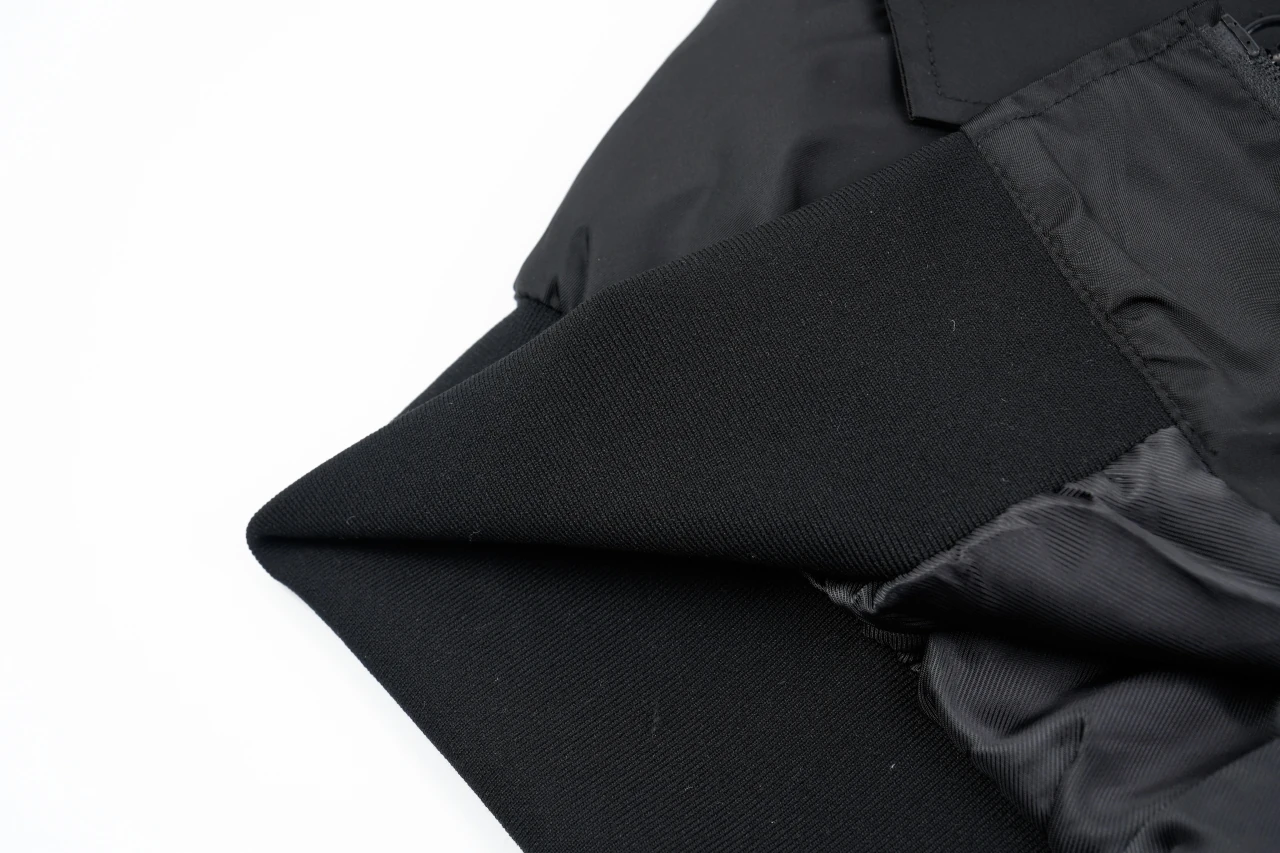 Prada Black Nylon Harrington Jacket product photo from LabelPicks