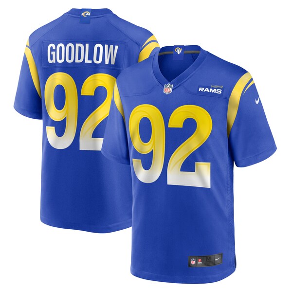 Anthony Goodlow Los Angeles Rams Nike Game Jersey -  Royal