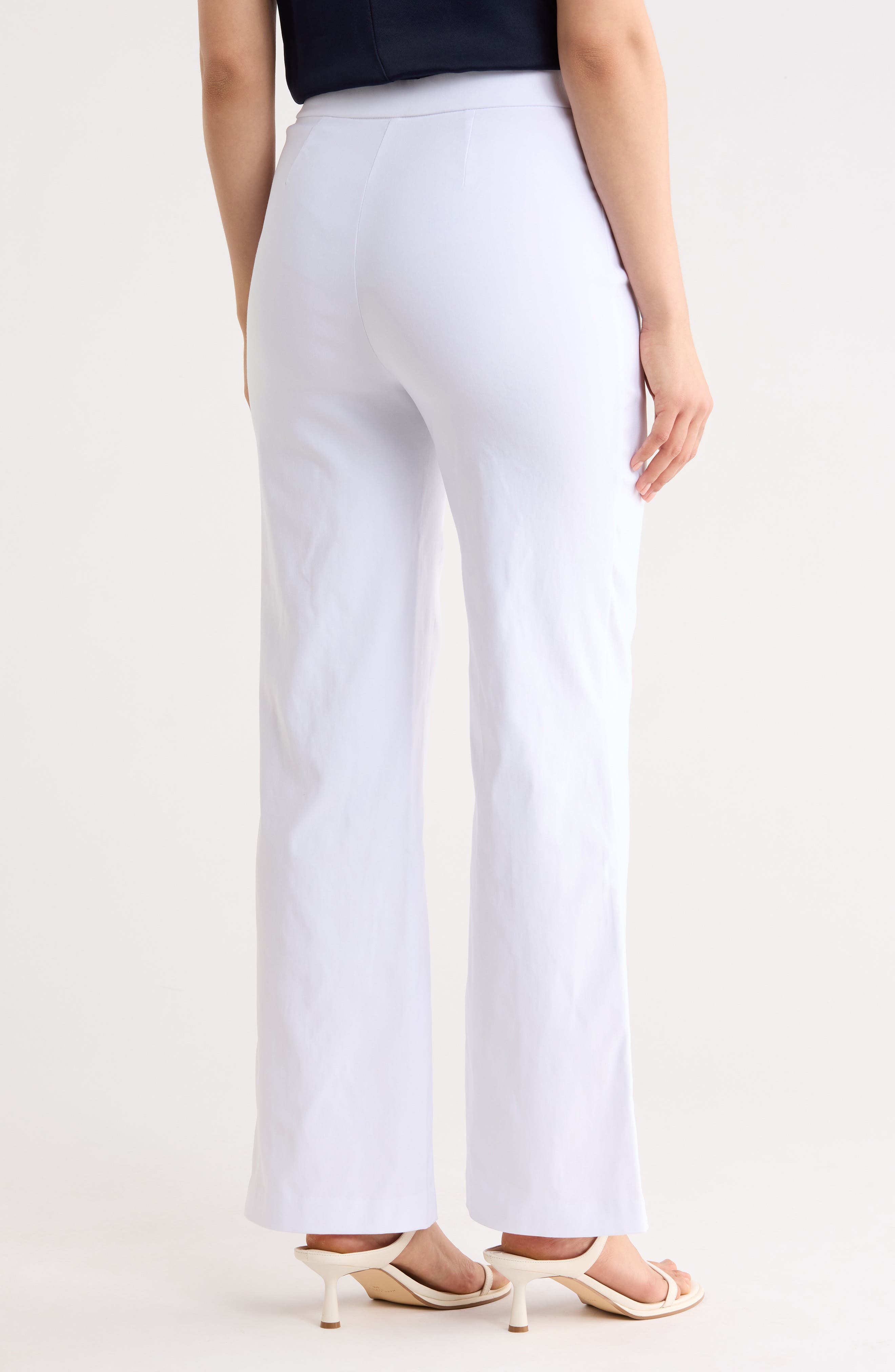 Nicole Miller Nikki Pleat Stretch Pants