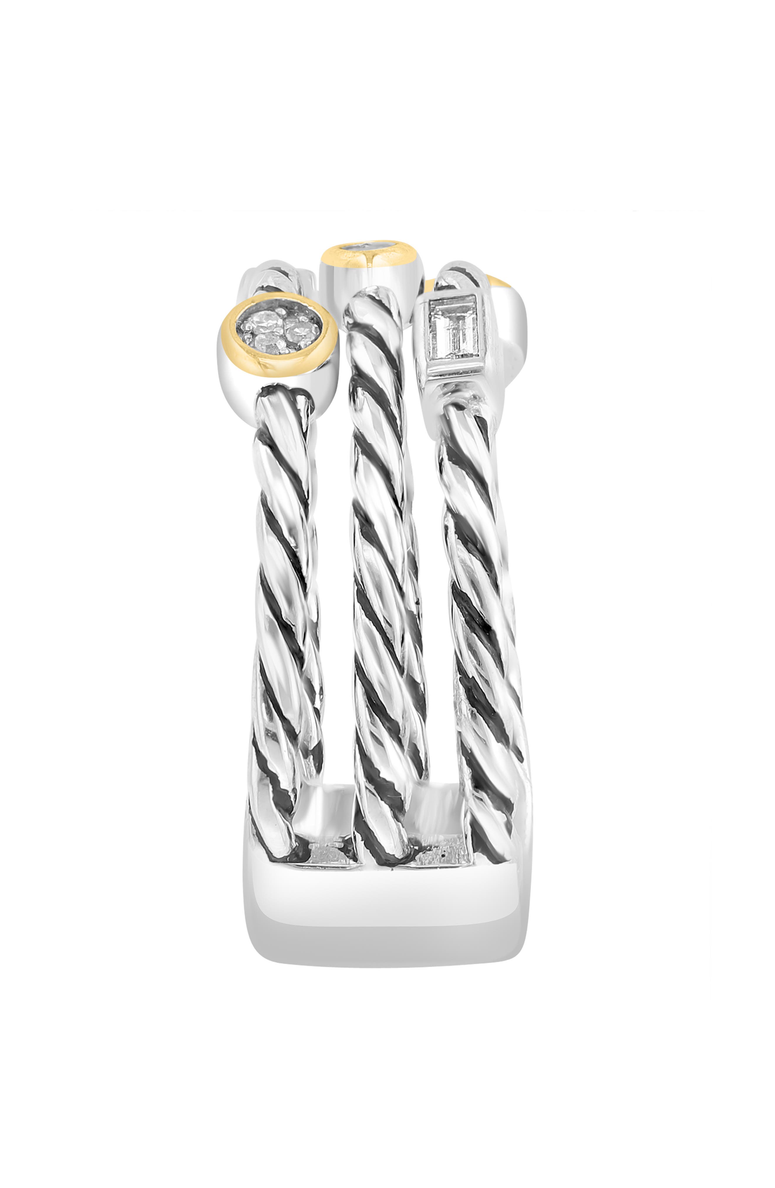 EFFY Diamond Two-Tone Ring