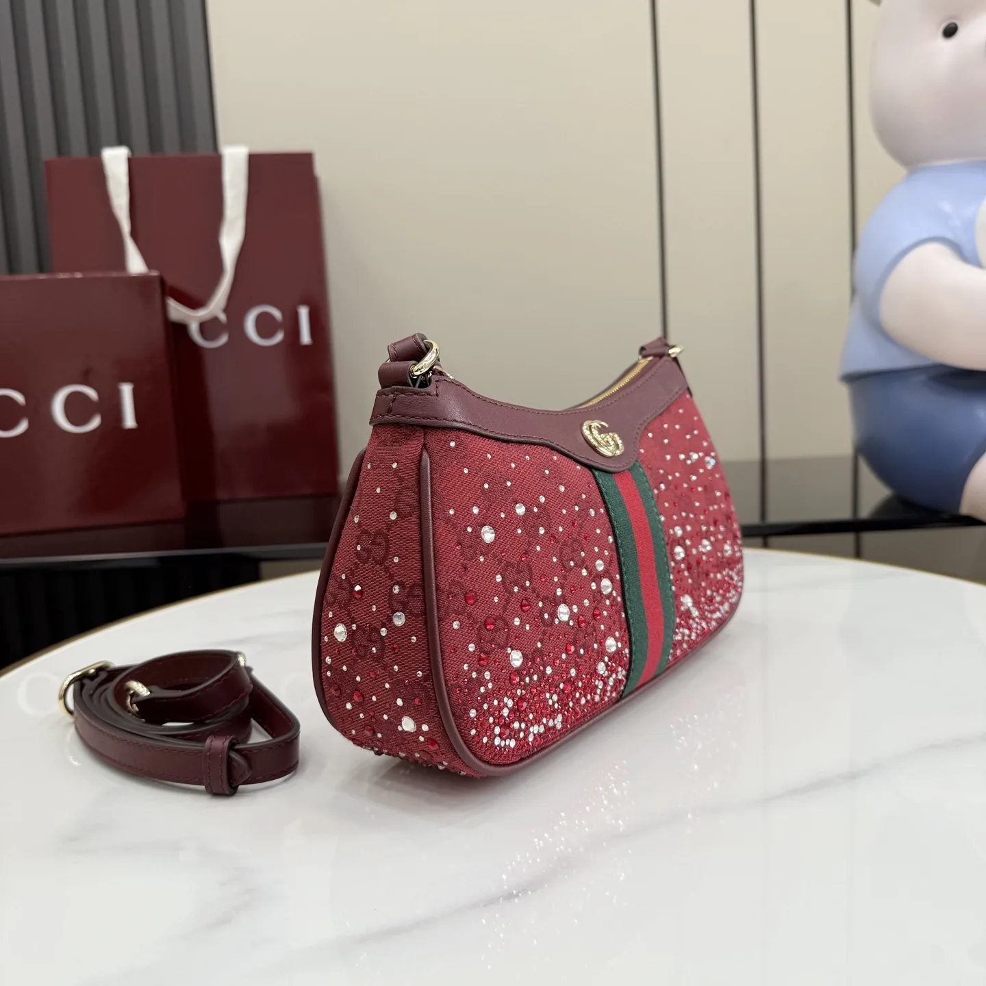 Gucci Ophidia GG Supreme Canvas Crossbody Bag product photo from LabelPicks