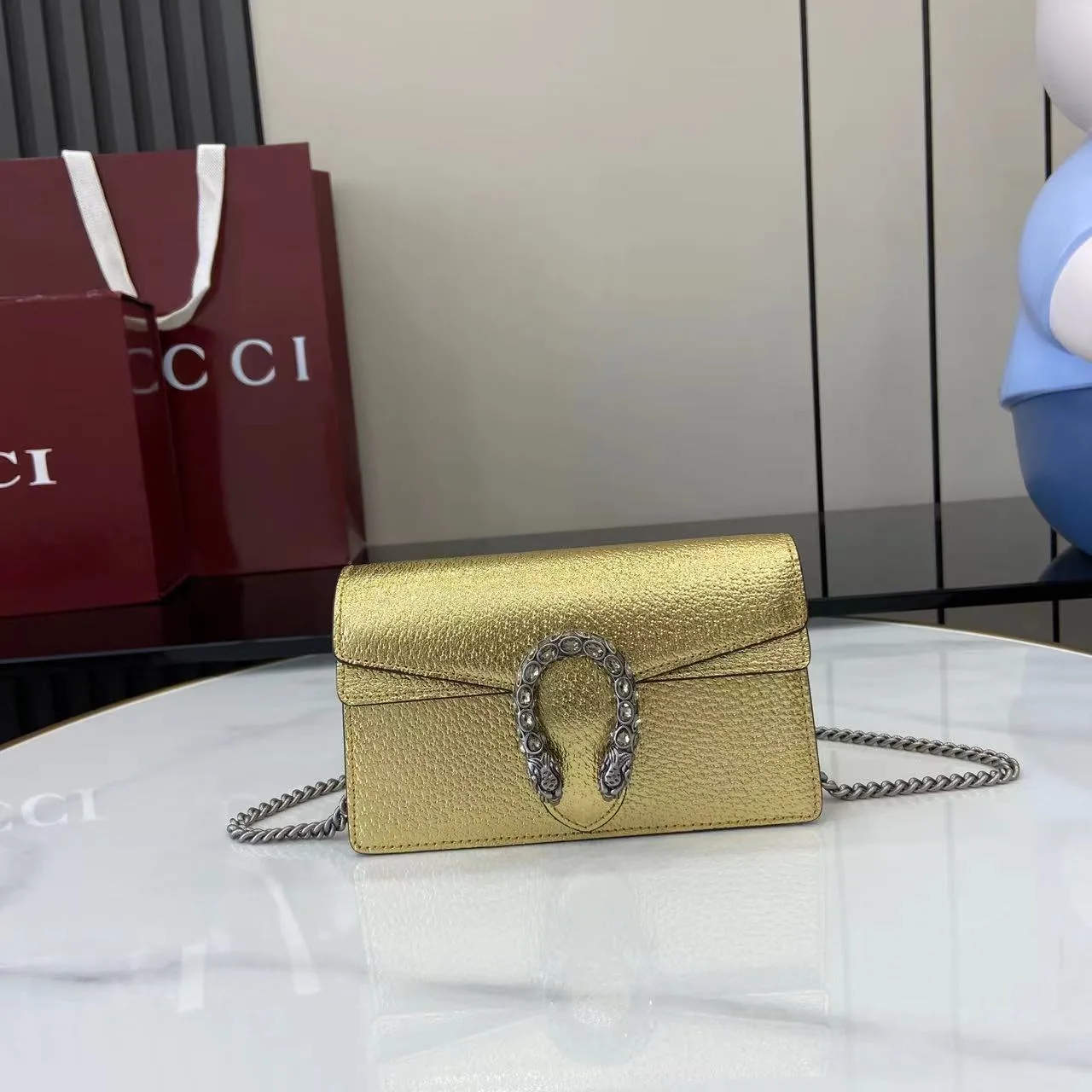 Gucci Gold Dionysus Crossbody Bag product photo from LabelPicks