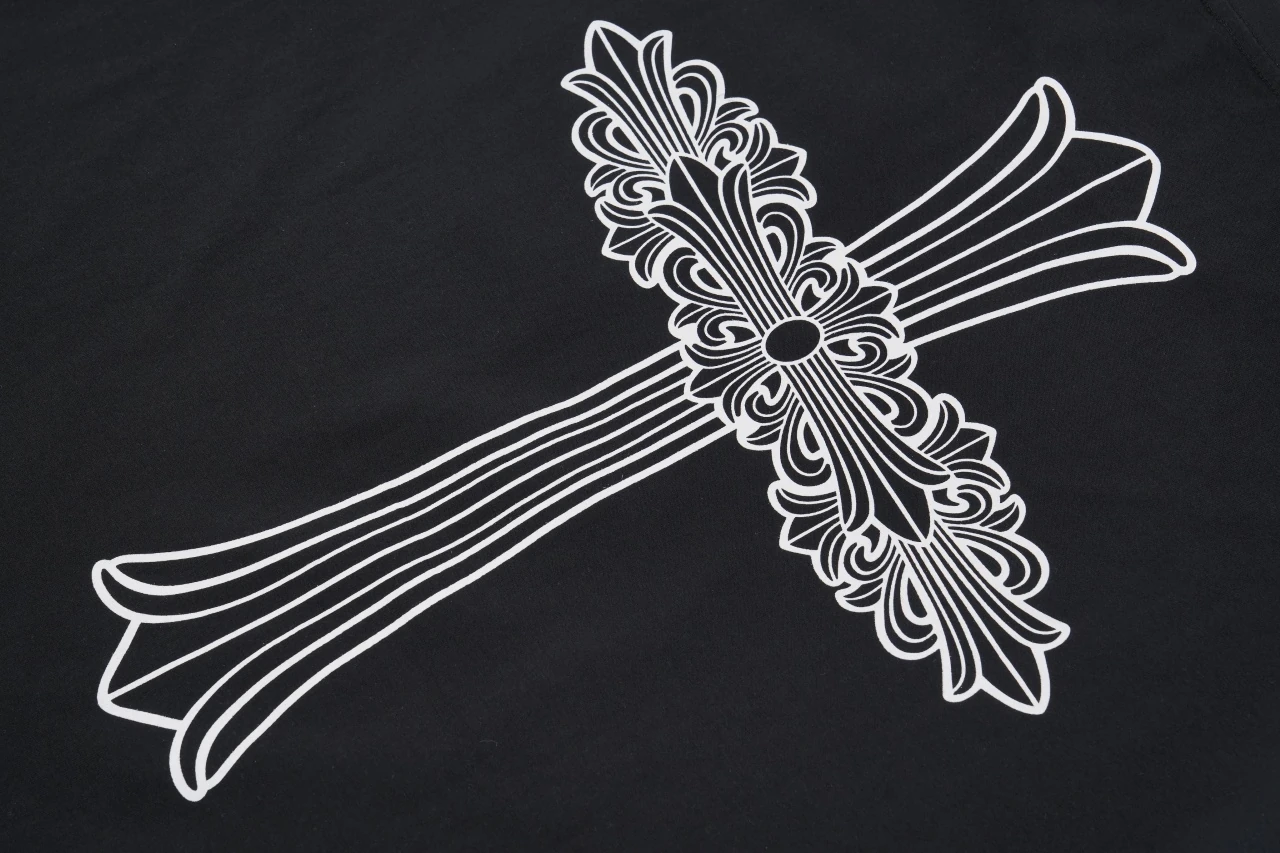 Chrome Hearts Black Sanskrit Large Cross T-Shirt product photo from LabelPicks