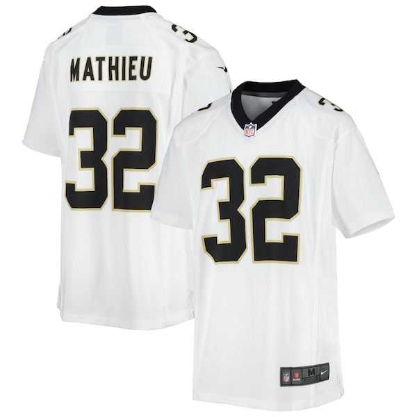 Tyrann Mathieu New Orleans Saints Nike Youth Game Jersey - White/Black