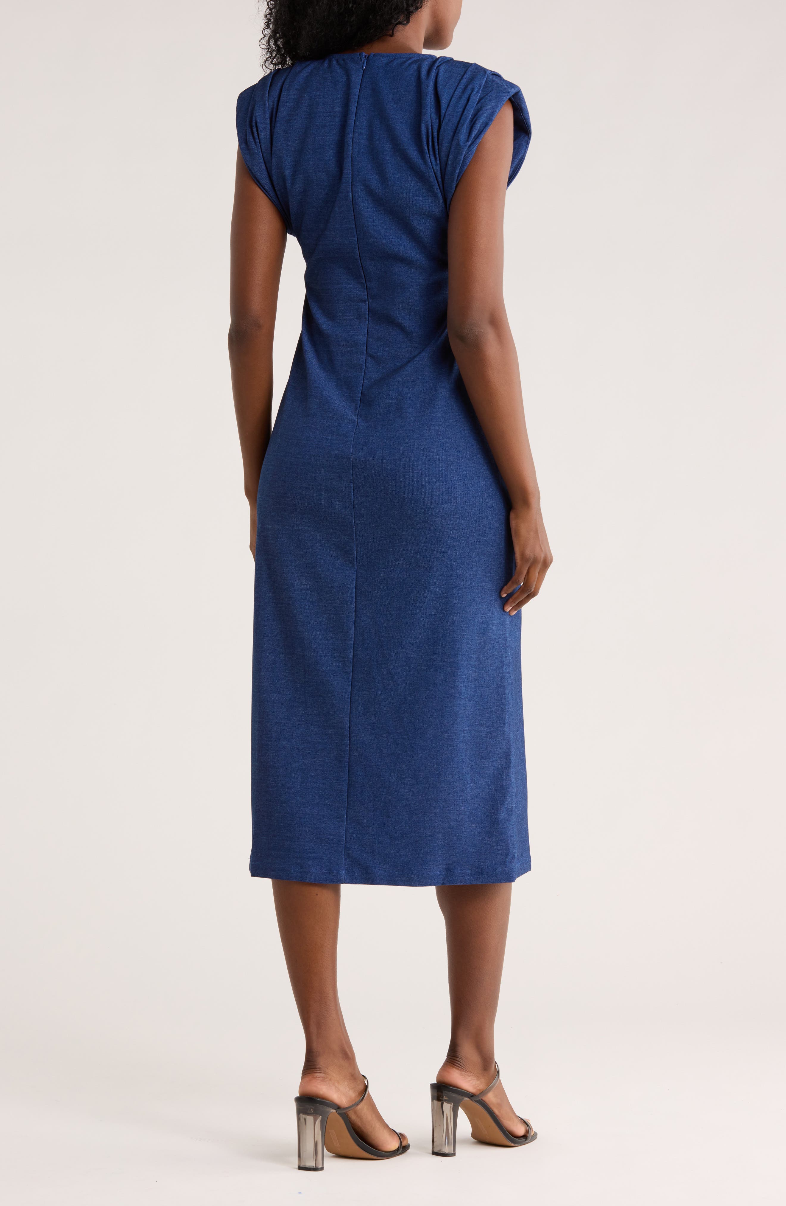 AREA STARS Kyla Cap Sleeve Jersey Dress