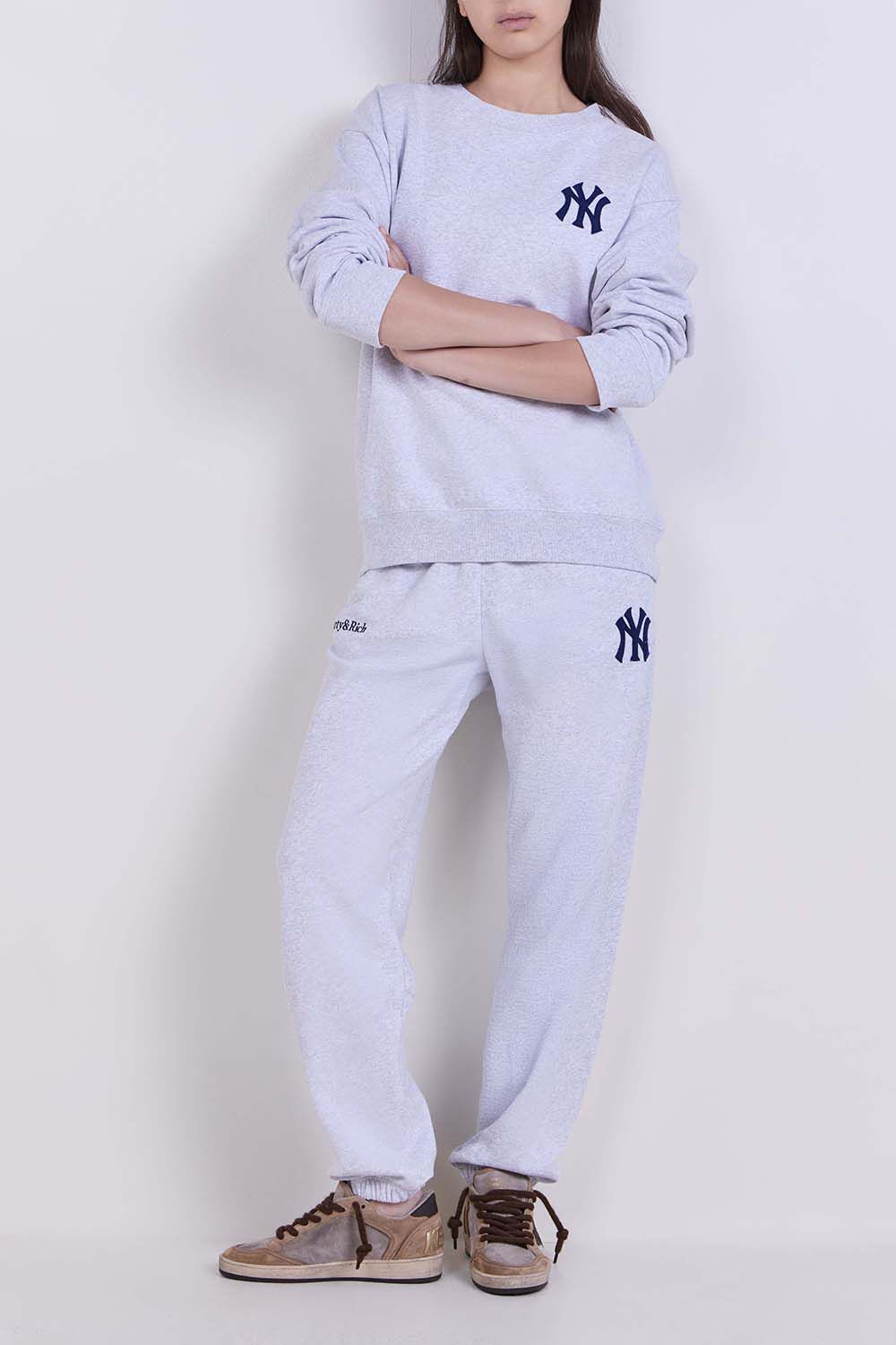 SPORTY & RICH מכנסי ג'וגר יאנקיז