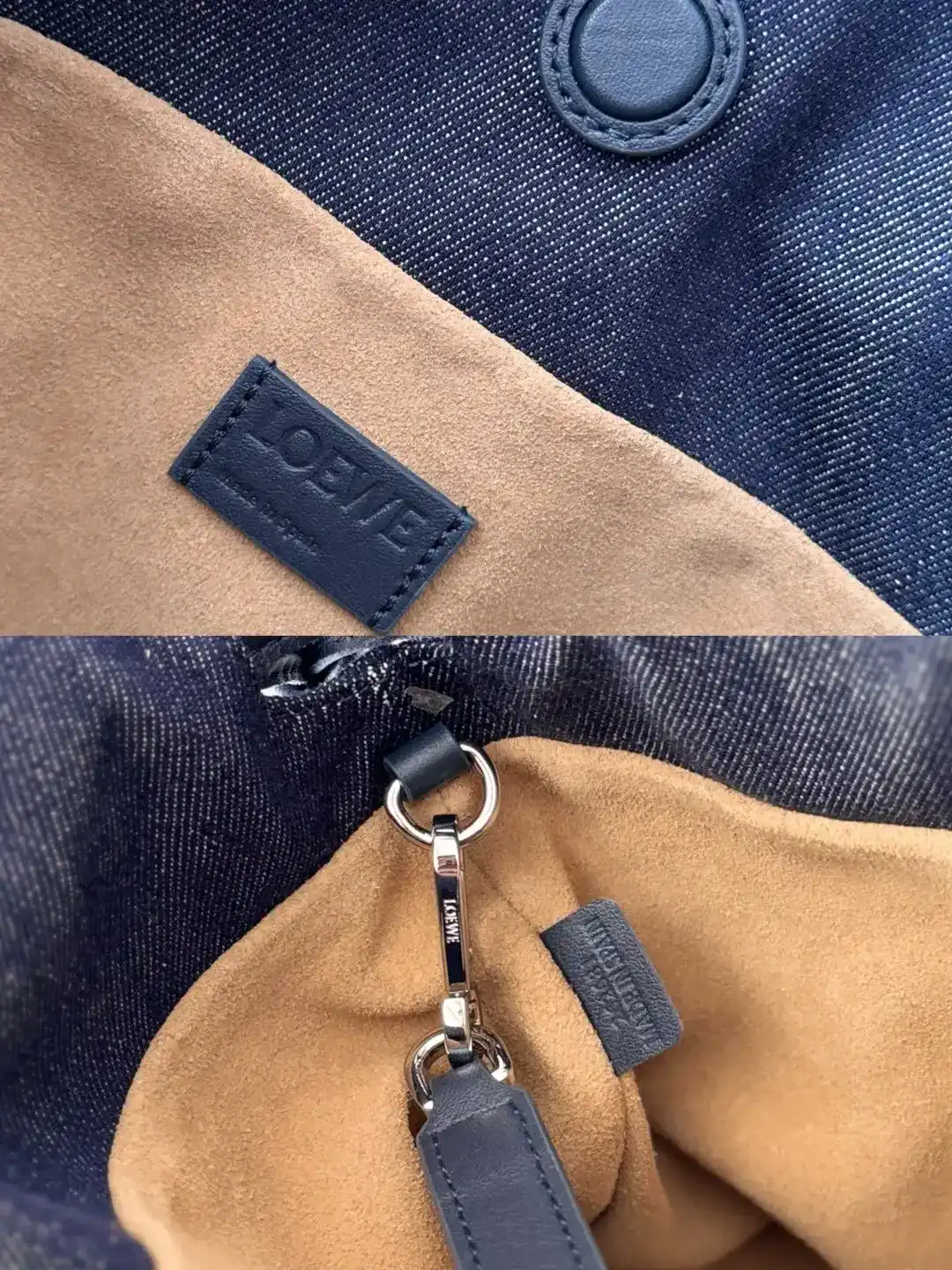 Loewe Suede Leather Flamenco Bucket Bag product photo from LabelPicks