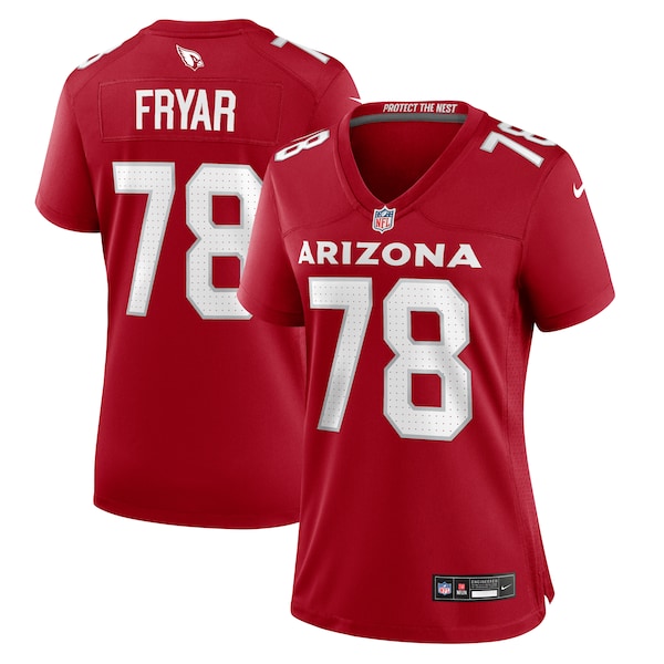 Josh Fryar Arizona Cardinals Nike Women's Team Game Jersey -  Cardinal