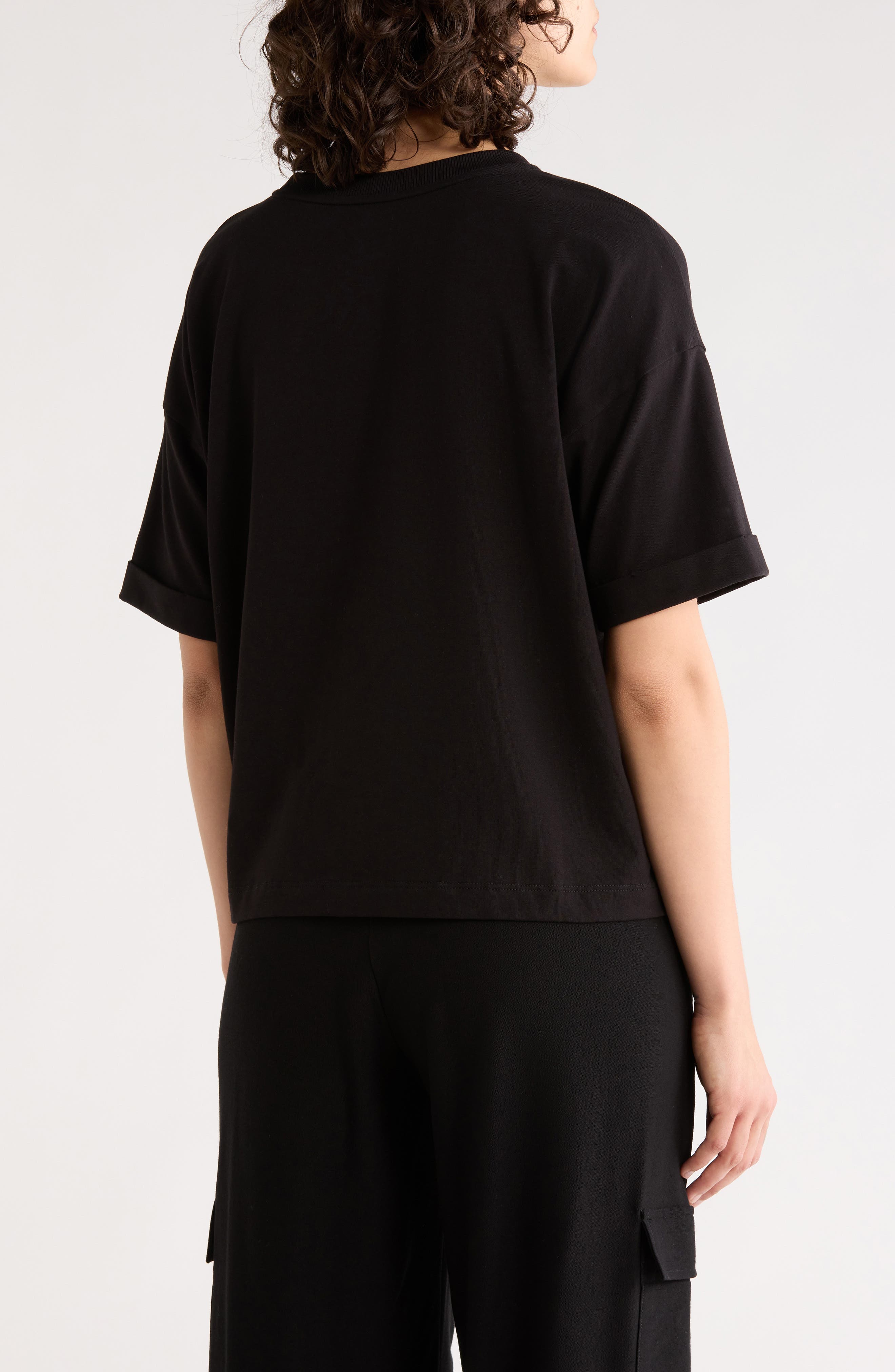 Eileen Fisher Boxy Crewneck T-Shirt