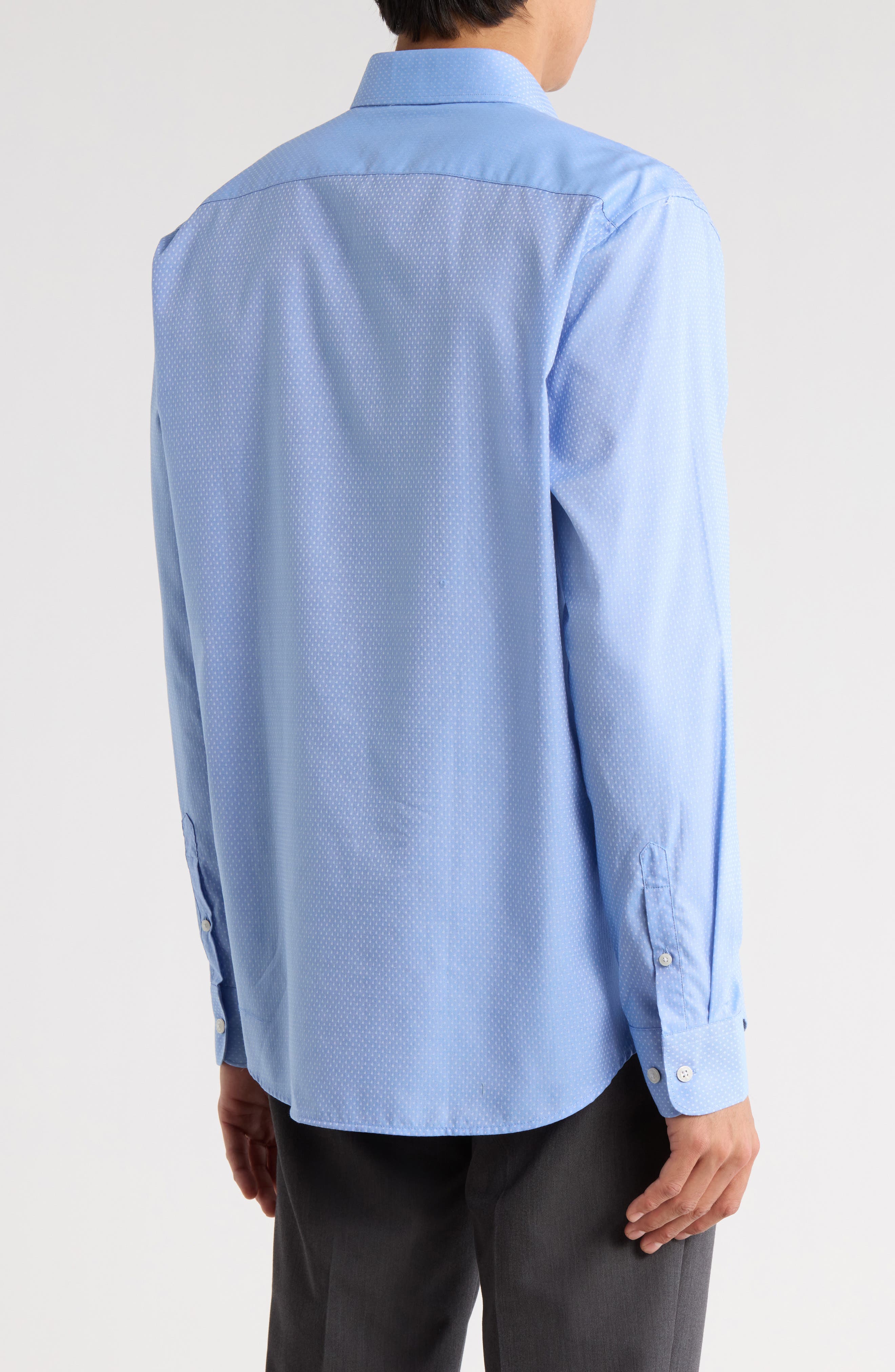 Original Penguin Dalston Dobby Slim Fit Dress Shirt