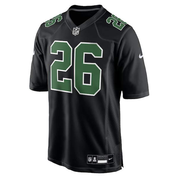 Saquon Barkley Philadelphia Eagles Nike  Fashion Game Jersey - Carbon Black/Kelly Green