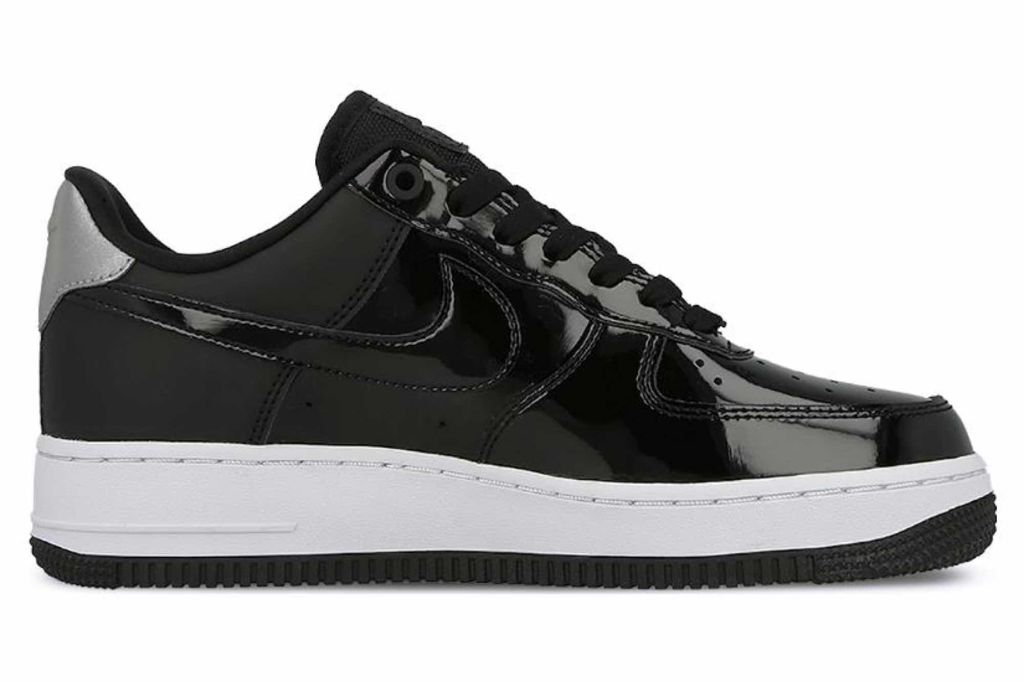 Nike Air Force 1 07 SE Premium ‘Black Silver’ AH6827-001