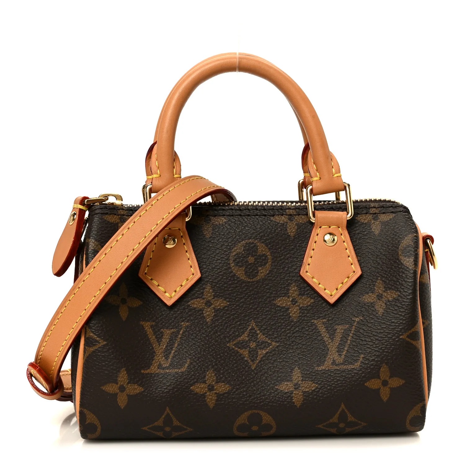Nano Speedy Bandoulière – Bolsa Feminina Mini Monogram de Luxo Modelo: M81085