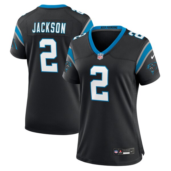 Mike Jackson Carolina Panthers Nike Women's  Game Jersey -  Black