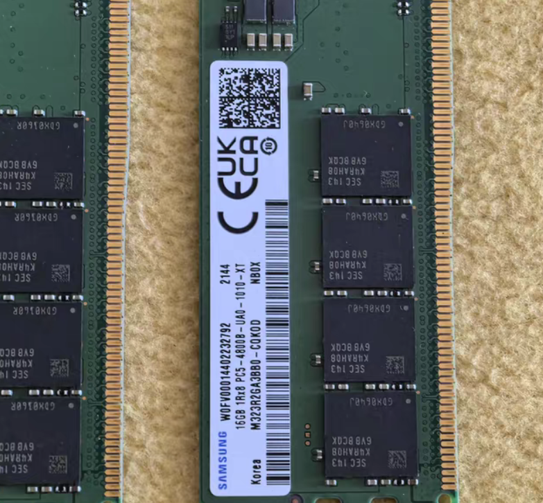 DDR5 RAM Samsung 16GBx1 DDR5 ECC RAM 4800MHz for Desktop Like New (each - GreshamTech