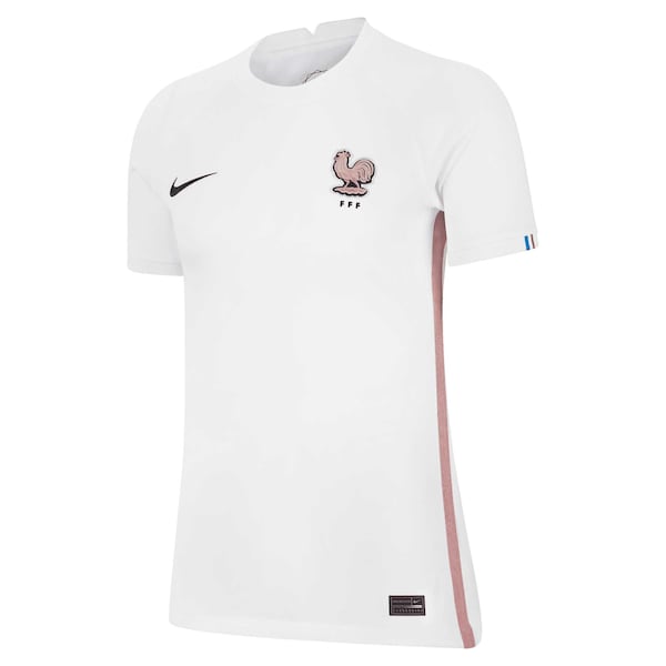 France Women's National Team Nike Women's 2022/23 Away Replica Blank Jersey - White