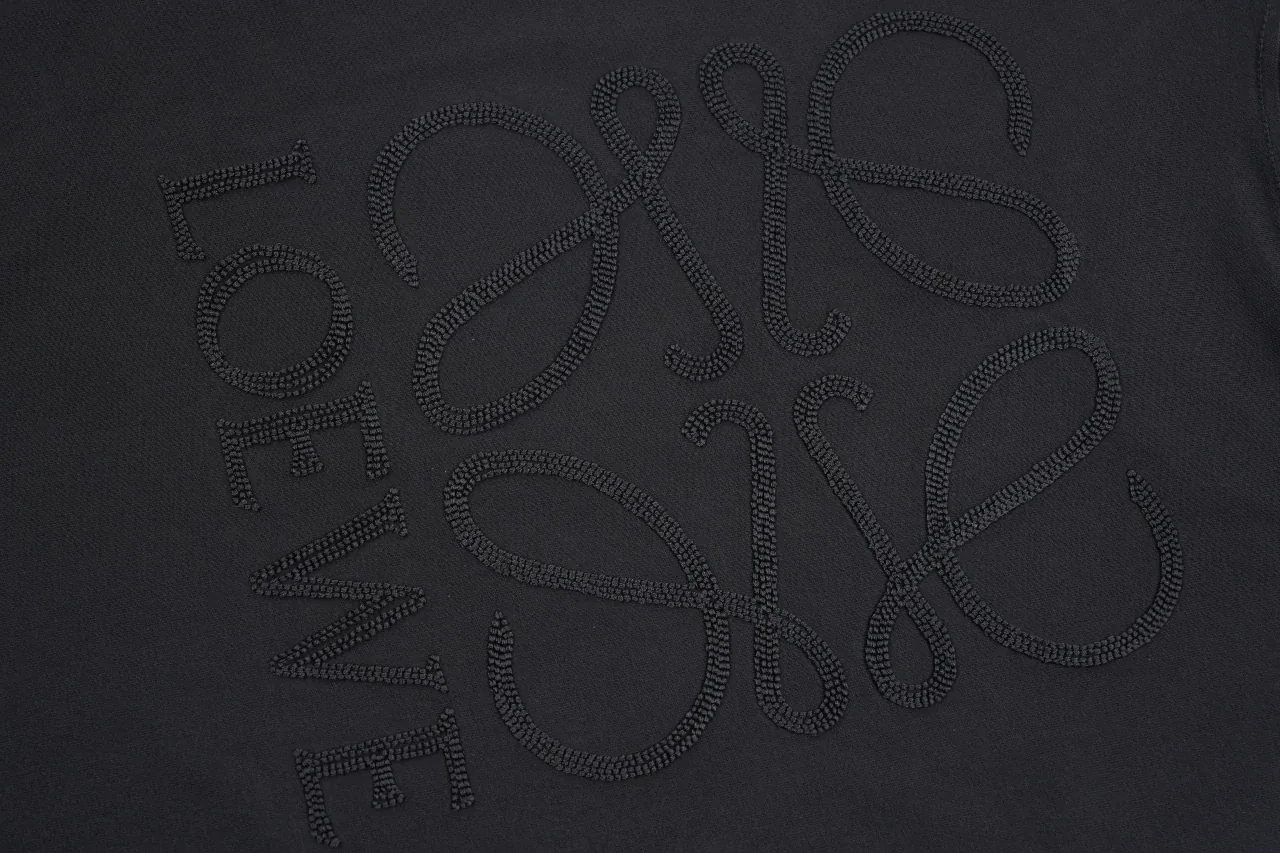LOEWE Black Pocket T-Shirt with Tonal Anagram product photo from LabelPicks
