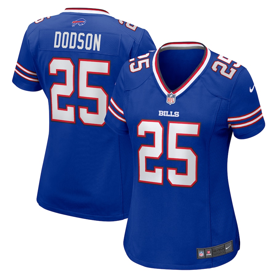 Tyrel Dodson Buffalo Bills Nike Women's Team Game Jersey -  Royal