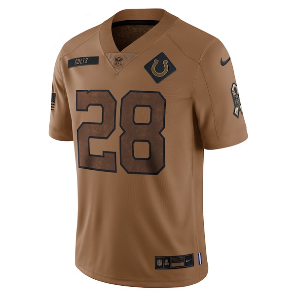 Brett Favre Green Bay Packers Nike 2023 Salute To Service Limited Jersey - Brown