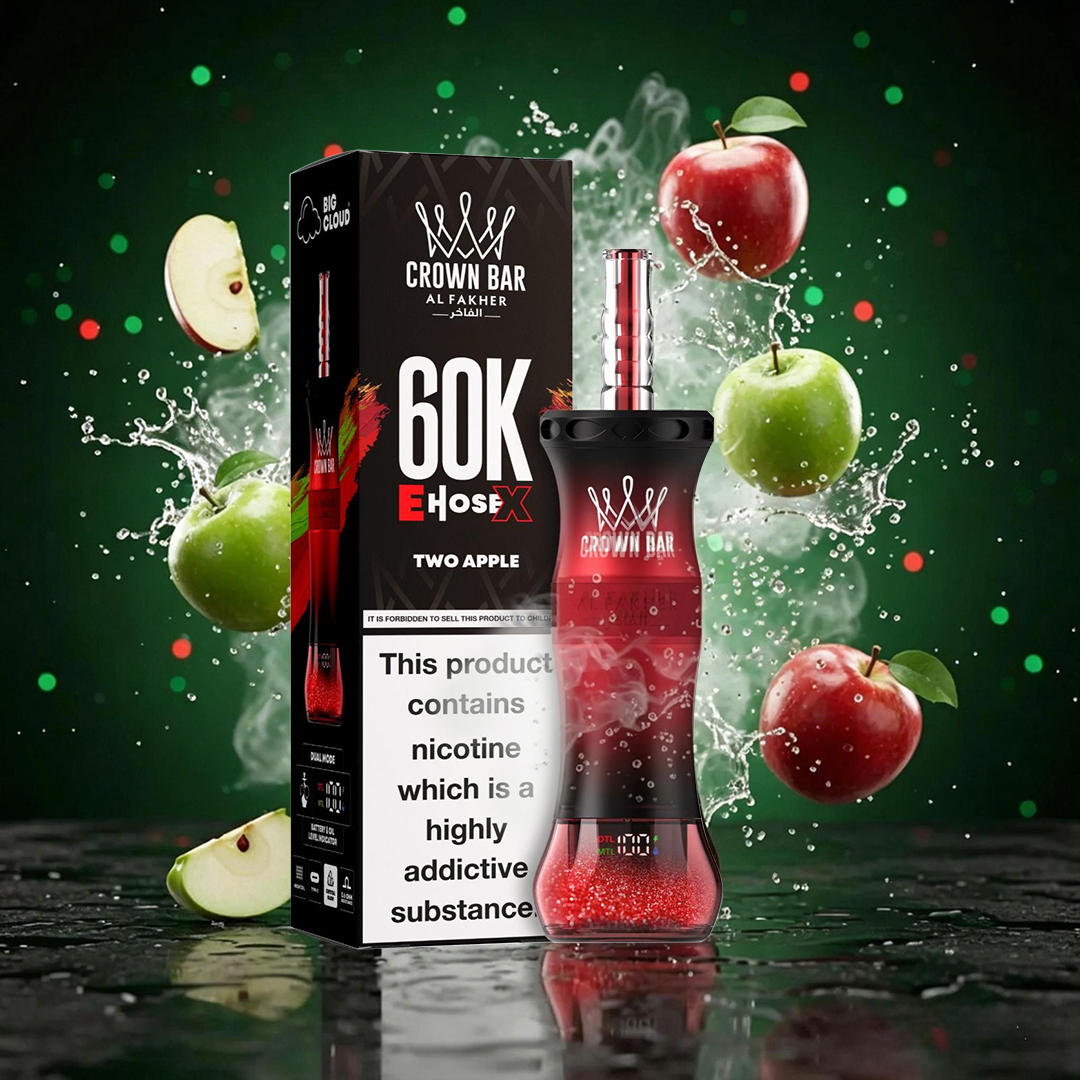 Al Fakher Crown Bar E Hose X 60K Disposable Vape (5%, 60000 Puffs)