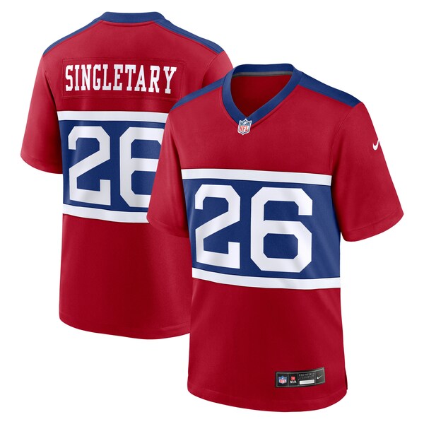 Devin Singletary New York Giants Nike Youth Alternate Player Game Jersey - Century Red