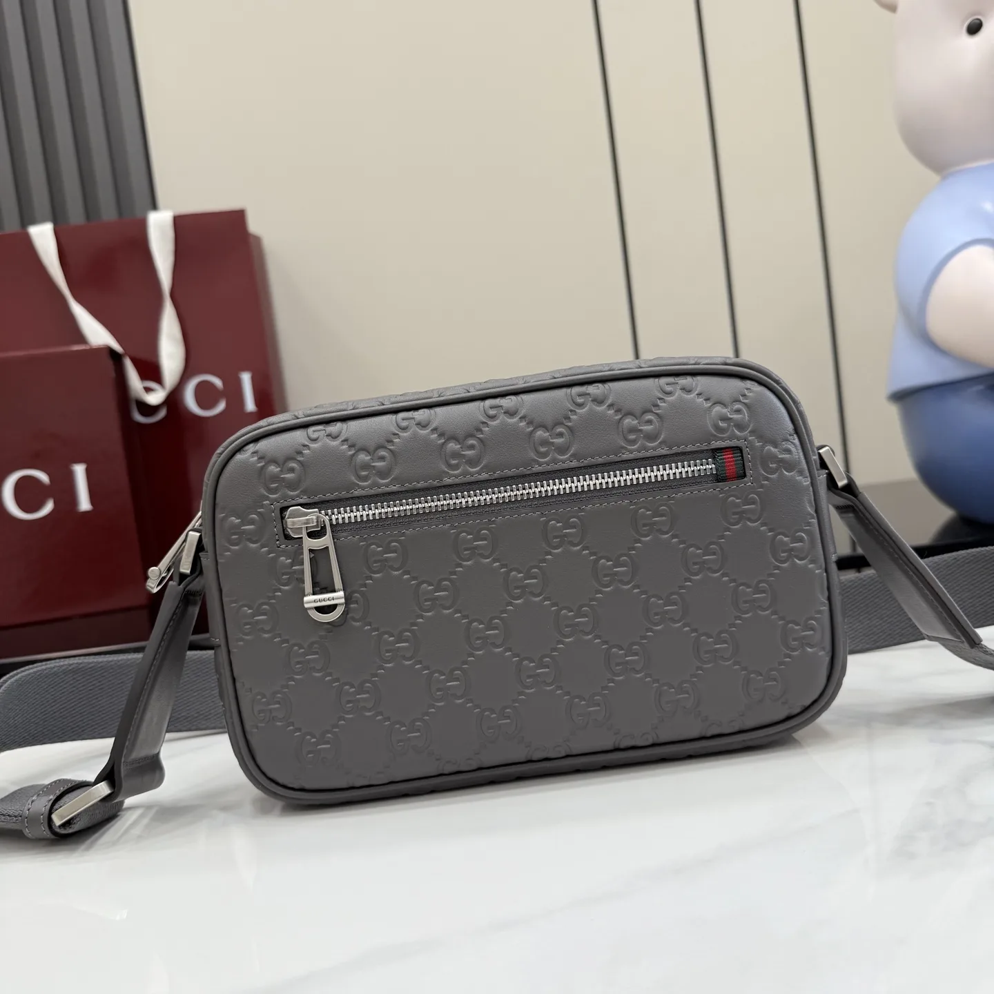 Gucci Smooth Leather Crossbody Bag product photo from LabelPicks