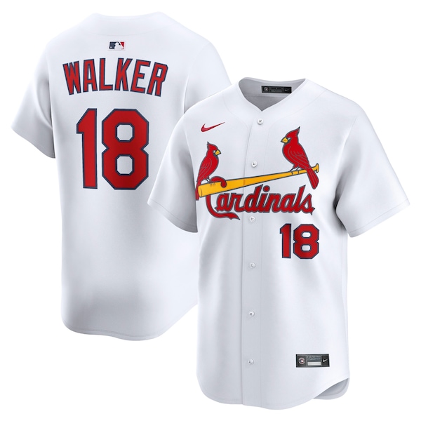 Jordan Walker St. Louis Cardinals Nike Home Limited Player Jersey - White