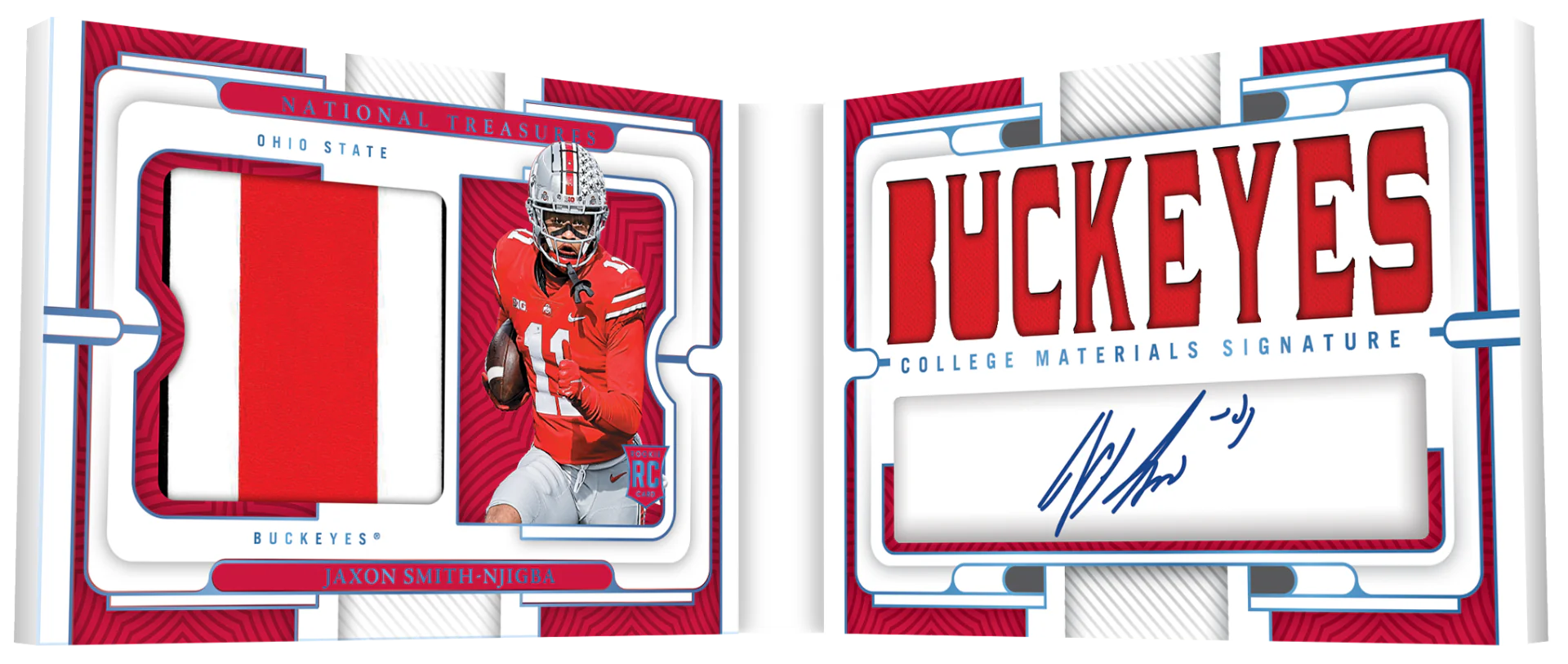 2023 Panini National Treasures Collegiate Football Hobby Box