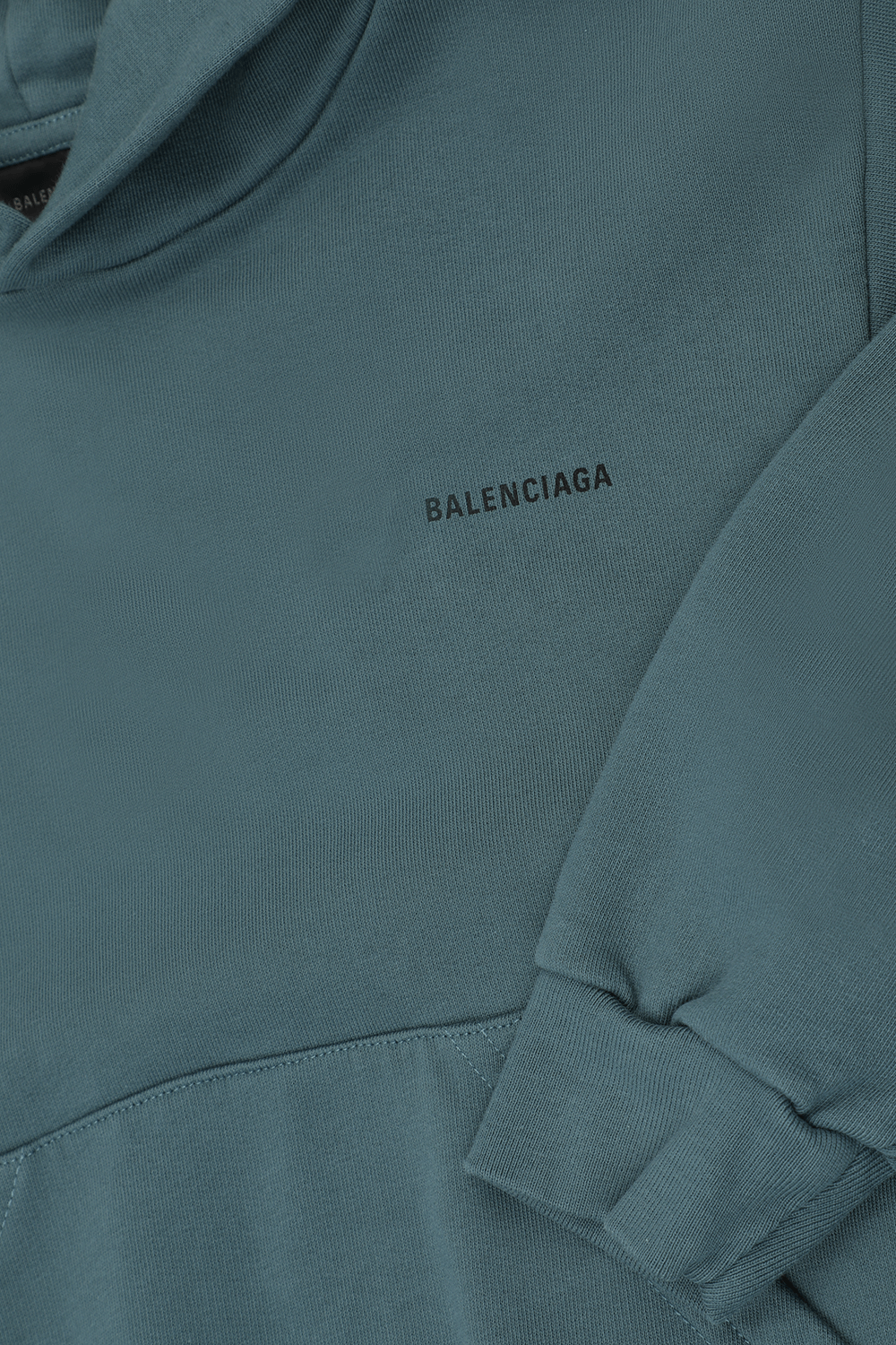 BALENCIAGA KIDS סווטשירט קפוצ'ון - גילאי 2-10 שנים
