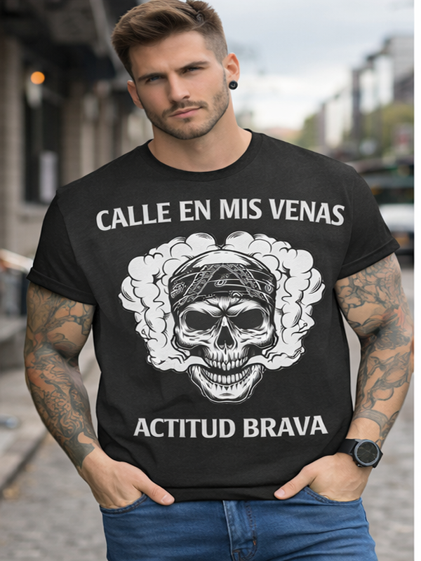 Remera “Calle en Mis Venas” – Calle y Calavera