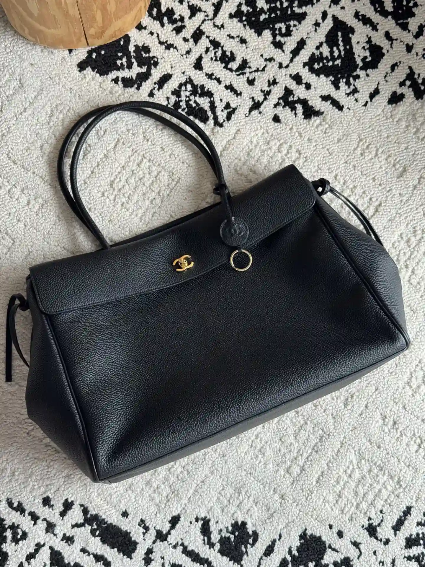 Chanel Grained Leather Tote Bag product photo from LabelPicks