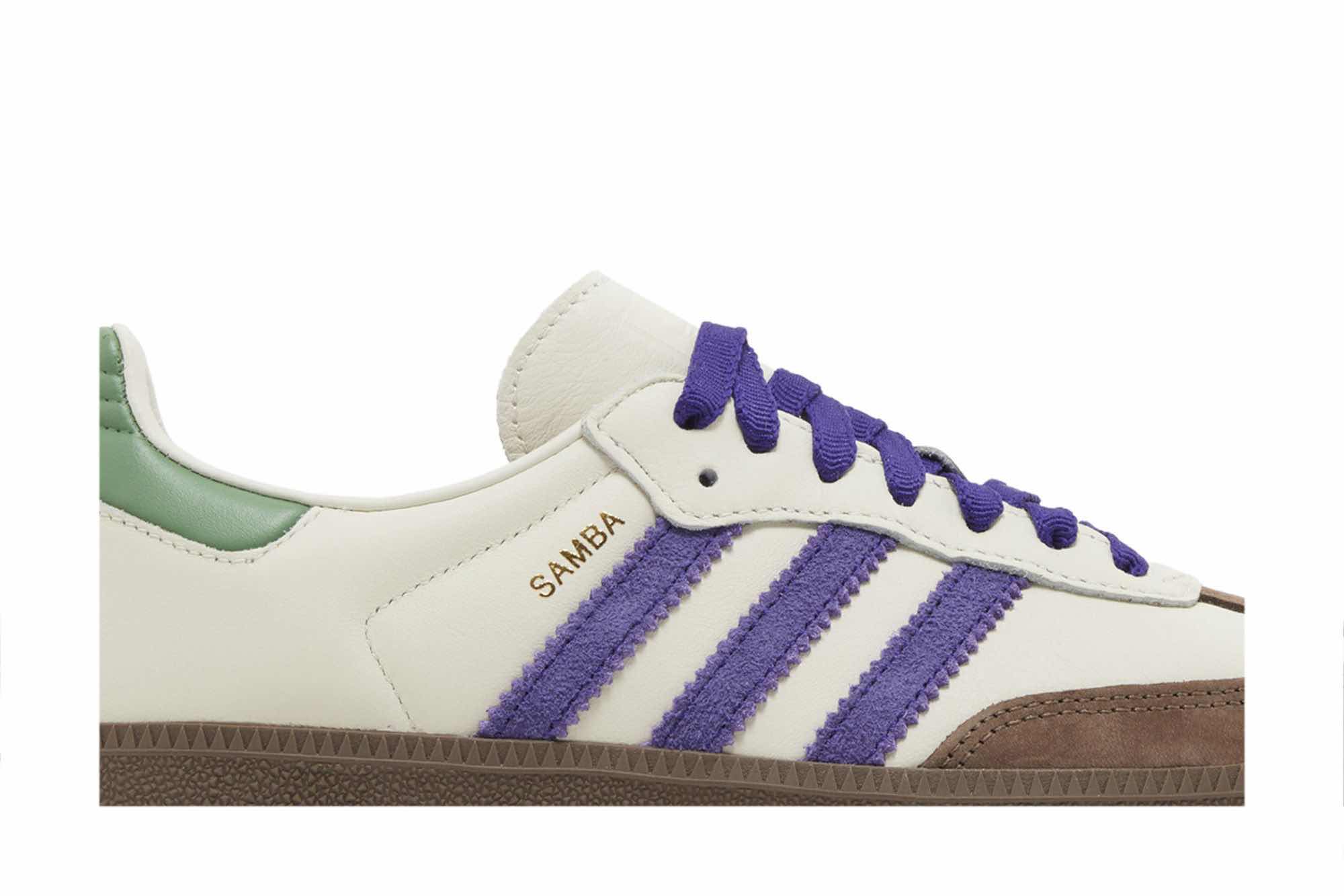 Adidas Samba OG ‘White Purple Green’ ID8349