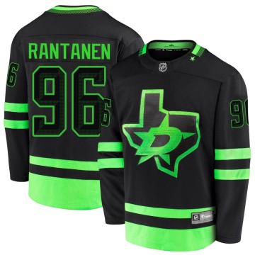 Mikko Rantanen Dallas Stars Alternate Primegreen Pro Jersey - Black