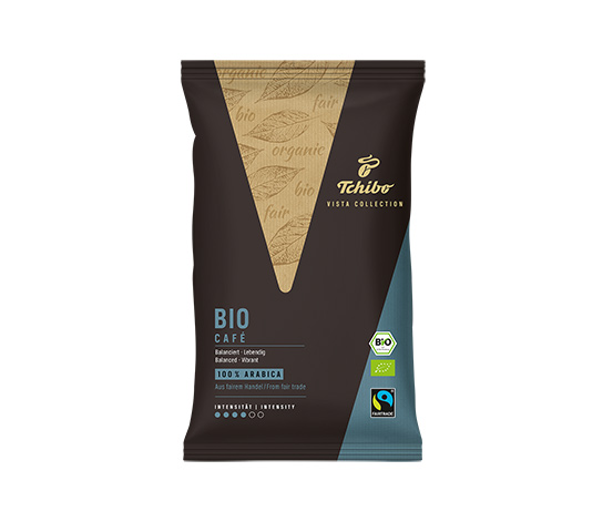 Tchibo Vista Collection - Bio Filterkaffee - 16 x 500 g - Gemahlen